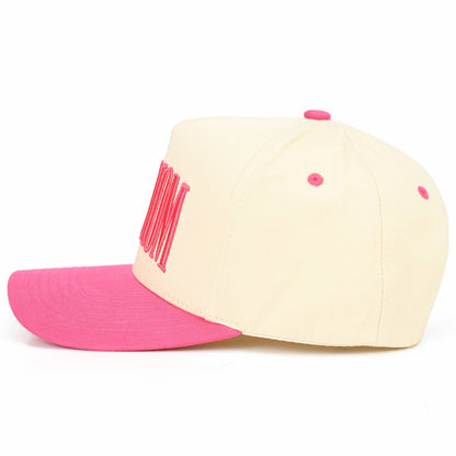 Hot Mom Letter embroidered Trucker Hat