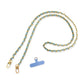 Long Faux Vegan Leather Phone Chain