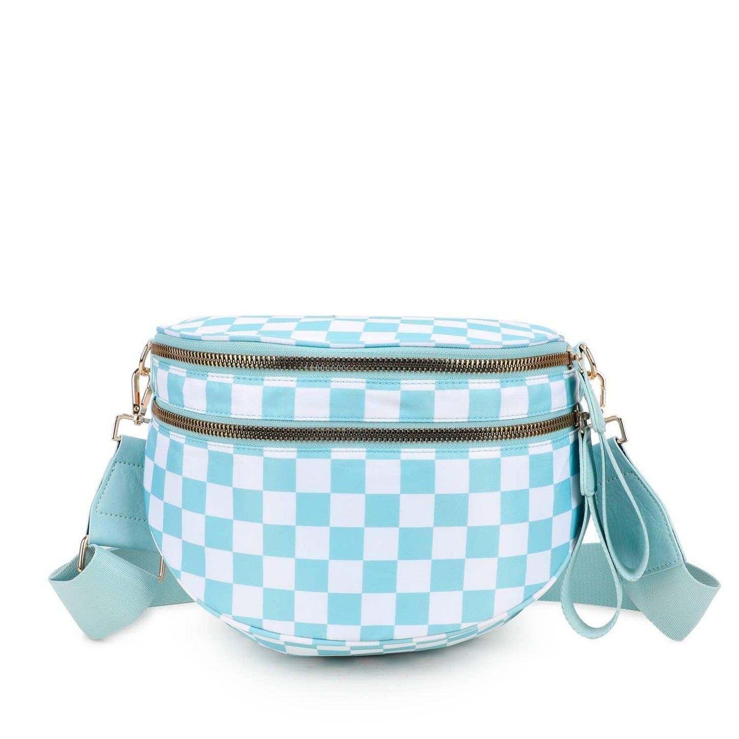 Paulina Nylon Waterproof Multi-Compartment 10" Crossbody Bag - Southern Sassy Boutique