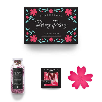 Rosey Posey 3 Pc Bath & Body Gift Set - Southern Sassy Boutique