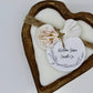 Small Heart Dough Candle