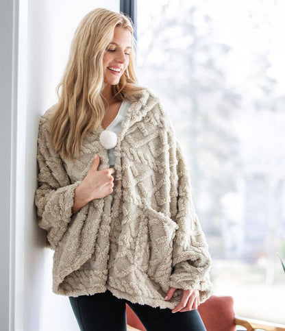 The Coziest Blanket Wrap by Hello Mello - Southern Sassy Boutique
