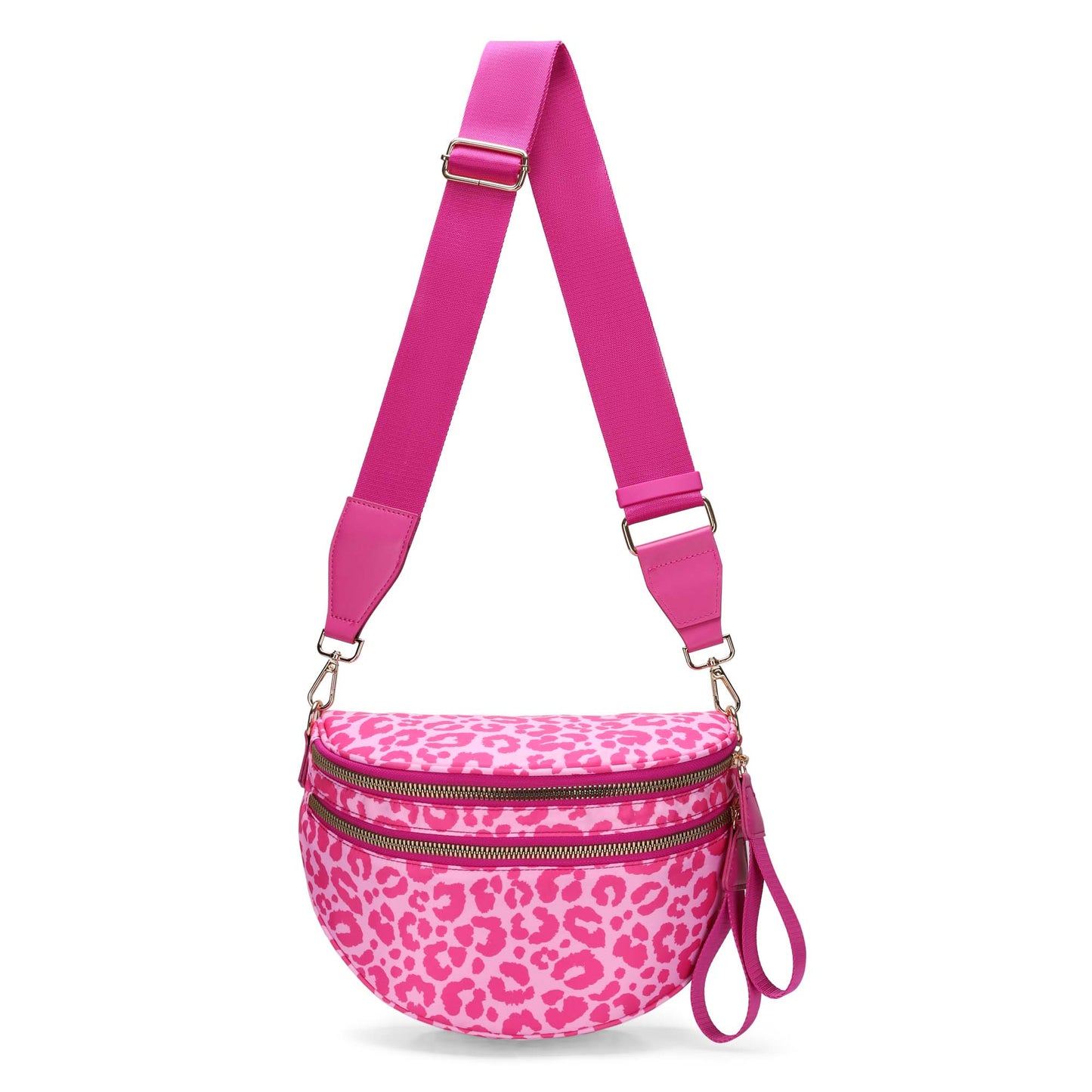 Paulina Nylon Waterproof Multi-Compartment 10" Crossbody Bag