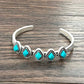 711320, Turquoise Cuff Bracelet