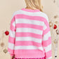Santa Baby Sweater Featuring Bold Embroidered