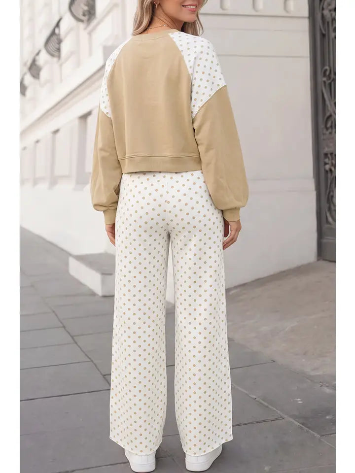 Polka Dot Patchwork Set