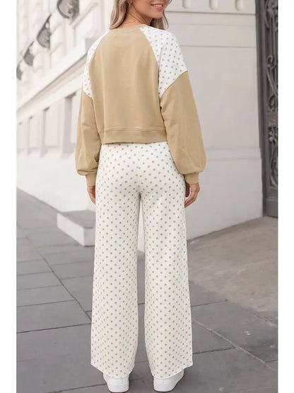 Polka Dot Patchwork Set