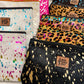 Western Cowhide Makeup Bag Travel