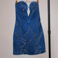 Sweetheart Denim Minidress