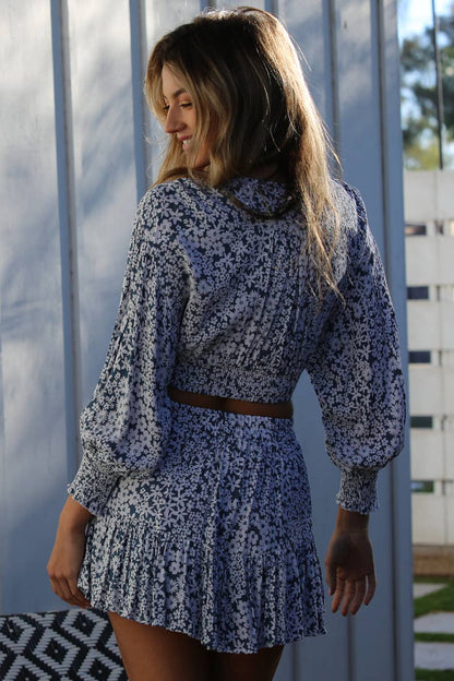 Floral Print Skort