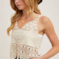 CROCHET LACE TANK