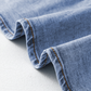 Denim Ruffle Overlay Mini Skirt