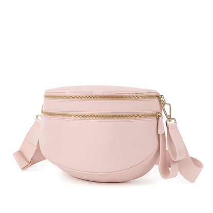 Paulina Nylon Waterproof Multi-Compartment 10" Crossbody Bag