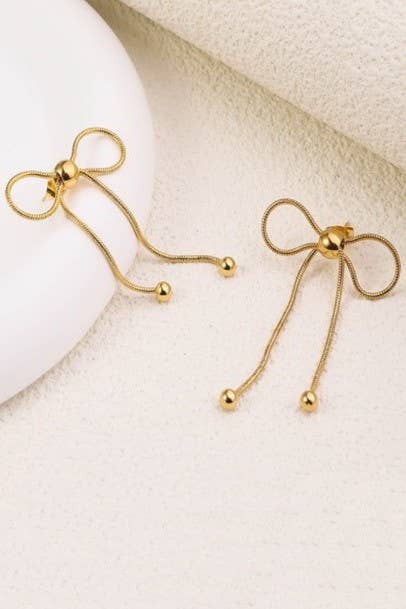 Bow Stud Earrings