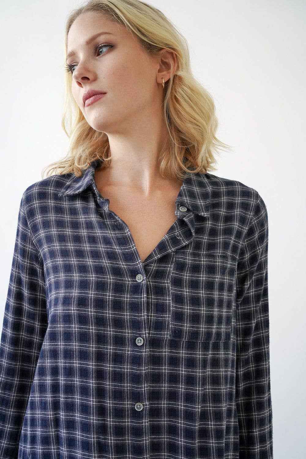 Plaid Flannel Shirt