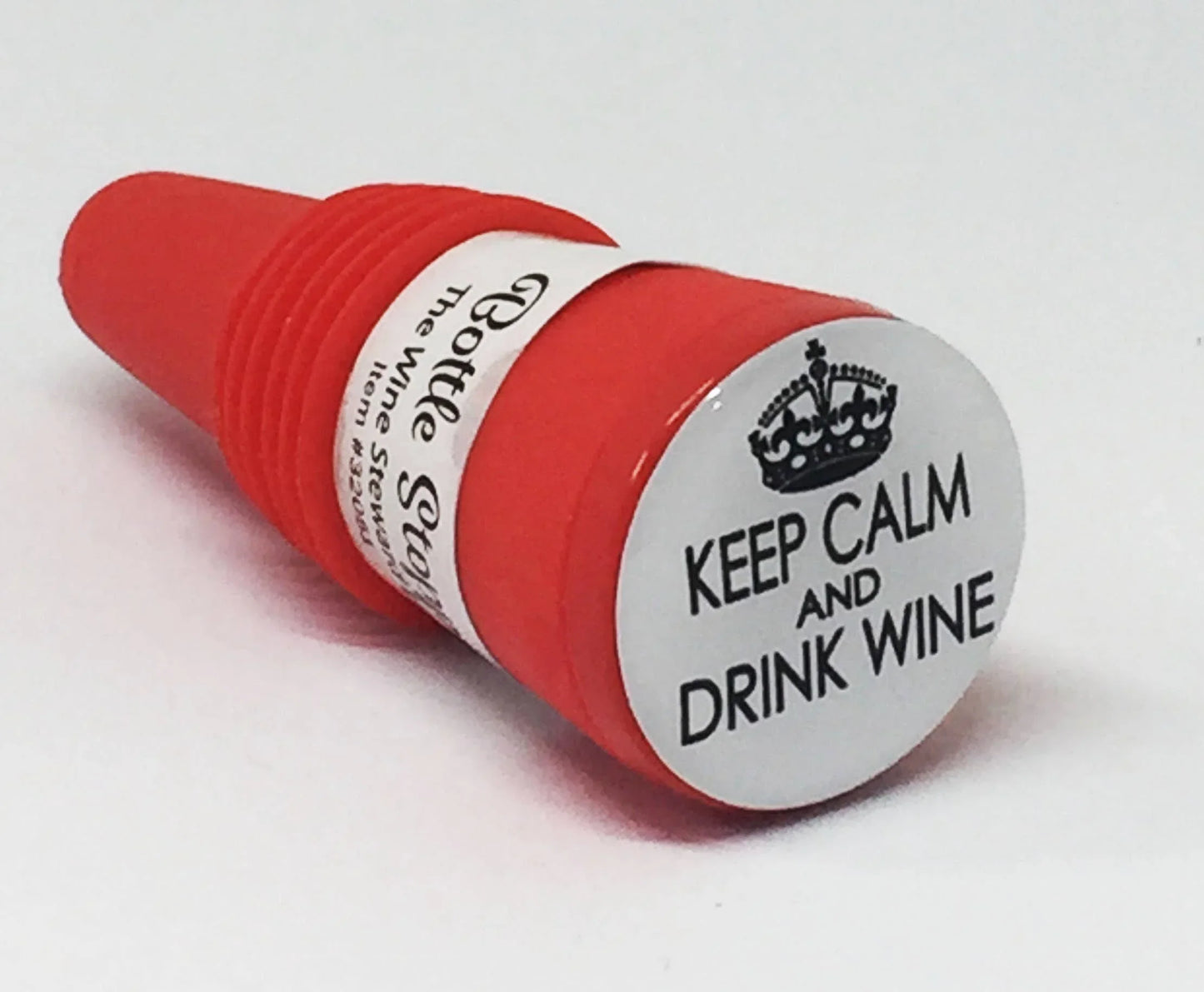 Keep Calm and Drink Wine Bottle Stopper - Southern Sassy Boutique