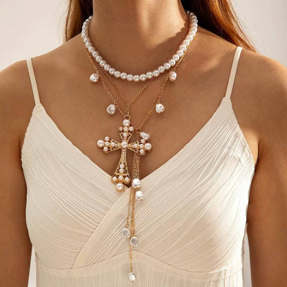 Multi Layer Pearl Necklace