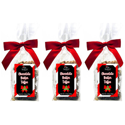 Holiday Christmas Chocolate Almond Butter Toffee