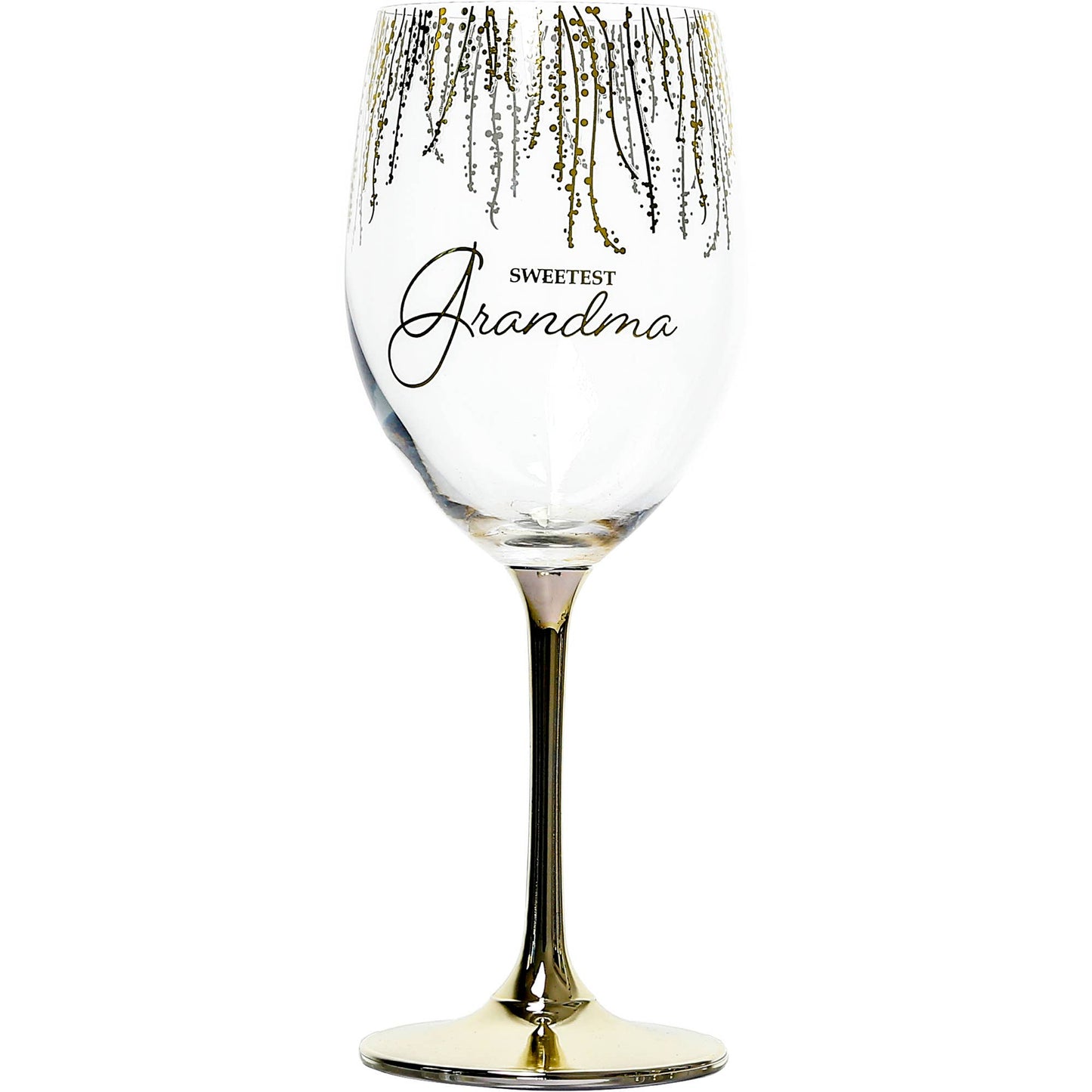 Grandma - Gift Boxed 19 oz Crystal Wine Glass