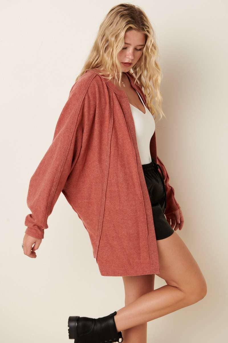 DOLMAN SLEEVE CARDIGAN - Southern Sassy Boutique
