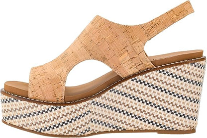Corkys- Freddie Cork Wedge Sandals