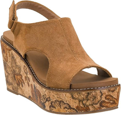 Corkys-Freddie Tabacco Faux Suede