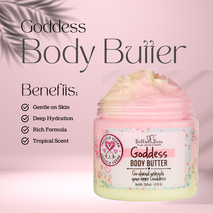 Goddess Gift Set - 3-in-1 Body Scrub & Goddess Body Butter