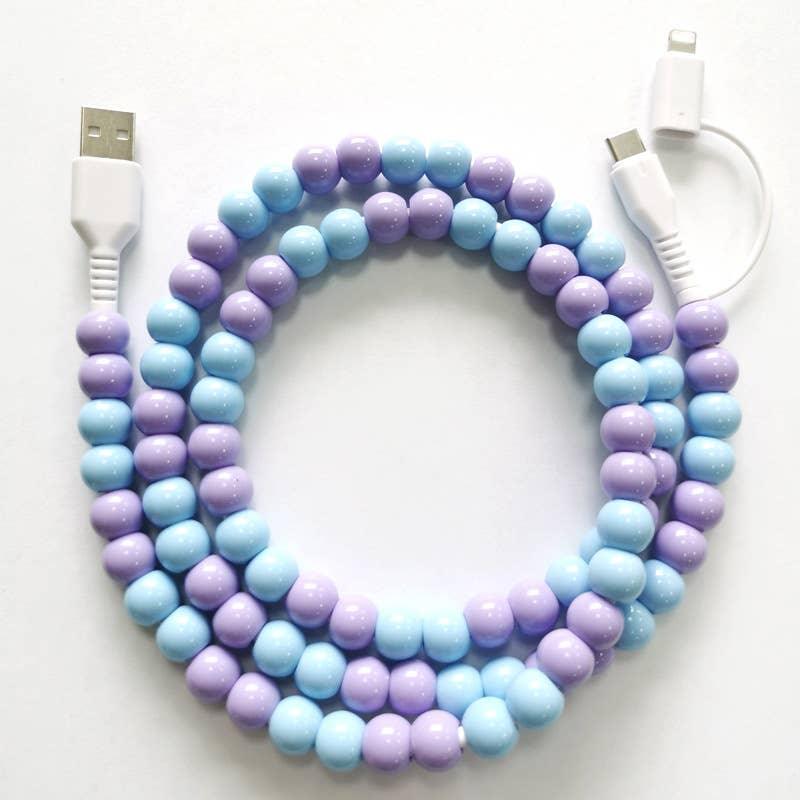2-in-1 Type-c Cell Phone Charging Cable-Length39.37in - Southern Sassy Boutique