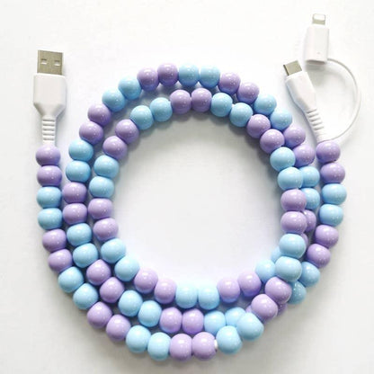 2-in-1 Type-c Cell Phone Charging Cable-Length39.37in - Southern Sassy Boutique