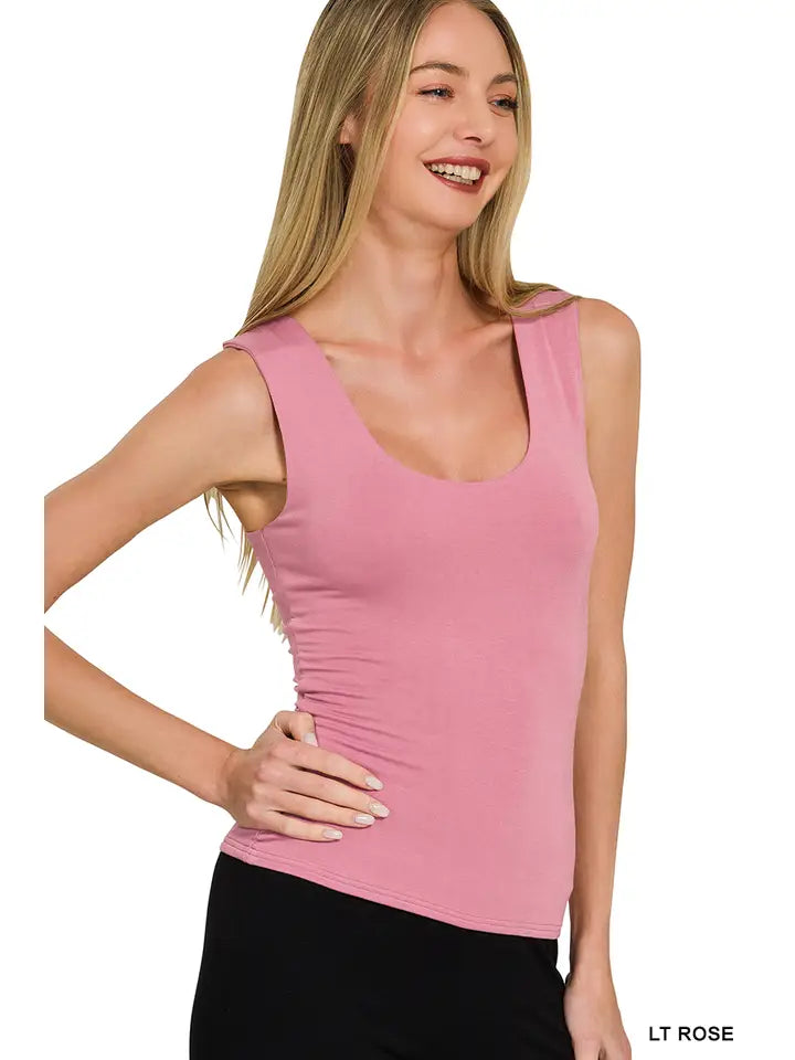 Seamless Double Layered Tank Top