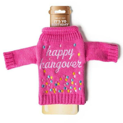 TLF It's Yo Birthday Wine & Bottle Sweater - Southern Sassy Boutique