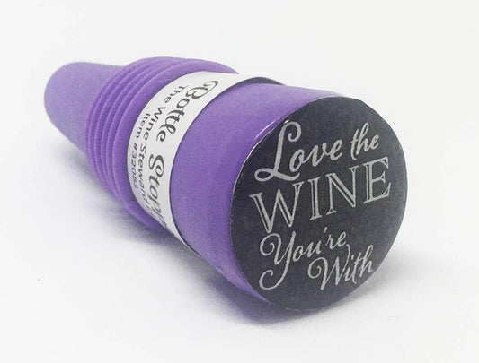 Love the Wine You're With Bottle Stopper - Southern Sassy Boutique