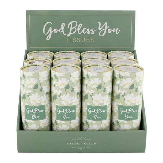 Daisy God Bless You Tissue