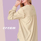 Balloon Sleeve Ruffle Detailed Long Sleeve Top