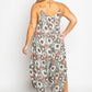 Floral Print Jumpsuit