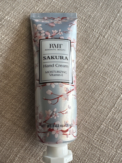 The lightly textured Blossom Hand Cream