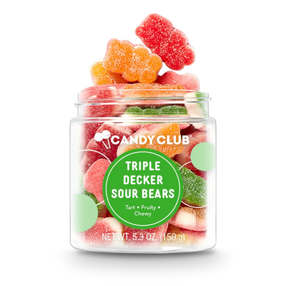 Triple-Decker Sour Bears - Southern Sassy Boutique