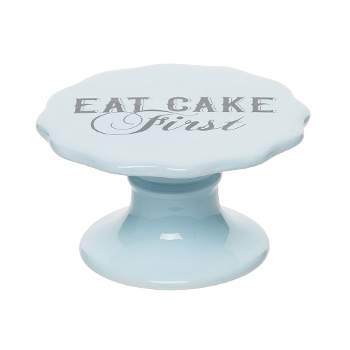 Eat Cake First Cupcake Pedestal