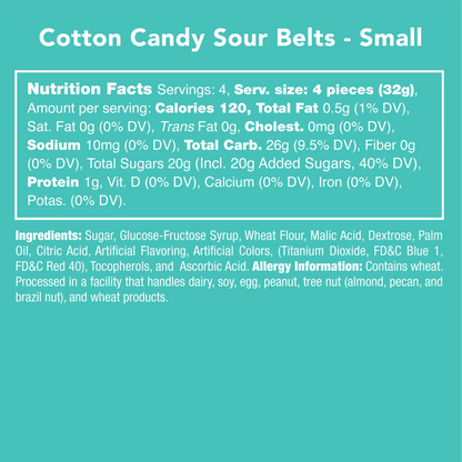 Cotton Candy Sour Belts - Southern Sassy Boutique