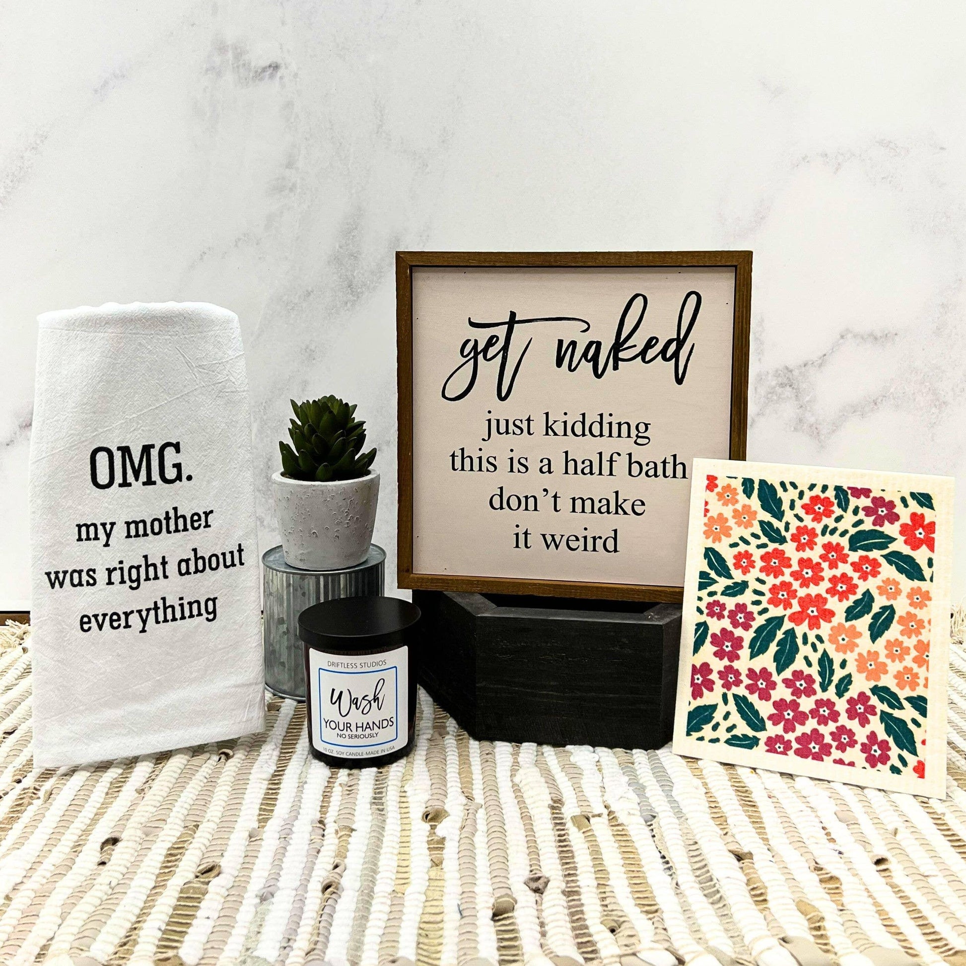 OMG My Mom Was Right About Everything 16x24 Tea Towel - Southern Sassy Boutique