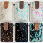 HAYDEE PHONE CROSSBODY mobile Western Tooled Leather Cowhide