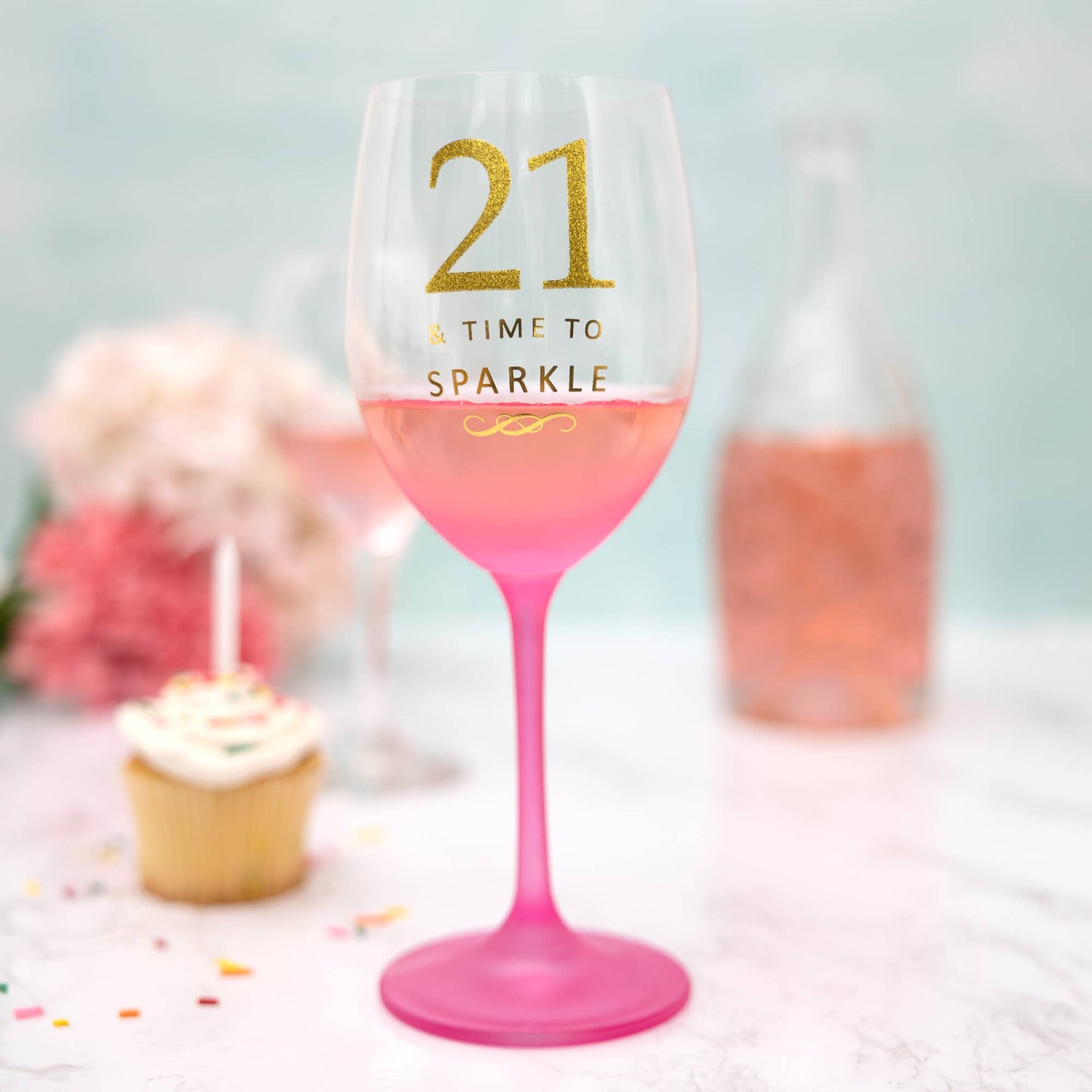 21 - Gift Boxed 19 oz Crystal Wine Glass