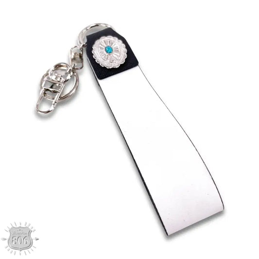 Leatherette Strap Keychain