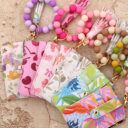 Print Card Holder Bracelet Keychain