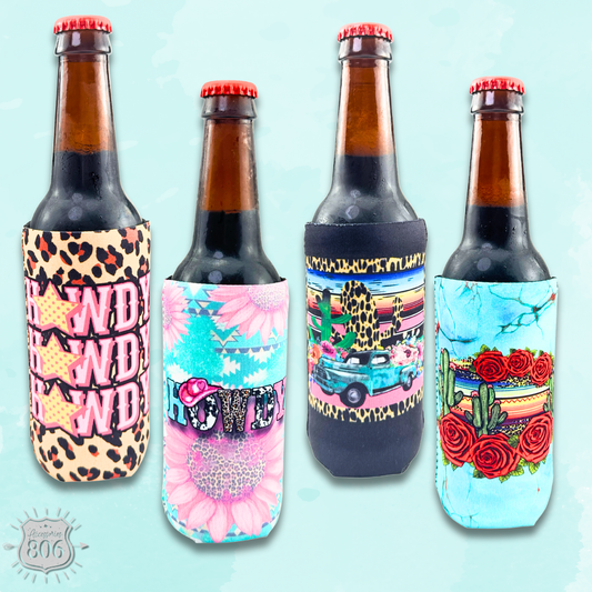 Slim can drink holder