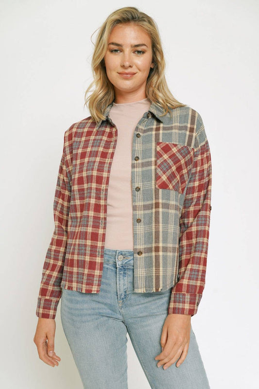 Checker & Plaid Shirt