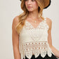 CROCHET LACE TANK