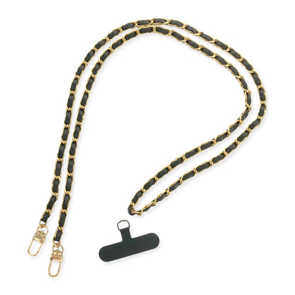 Long Faux Vegan Leather Phone Chain - Southern Sassy Boutique