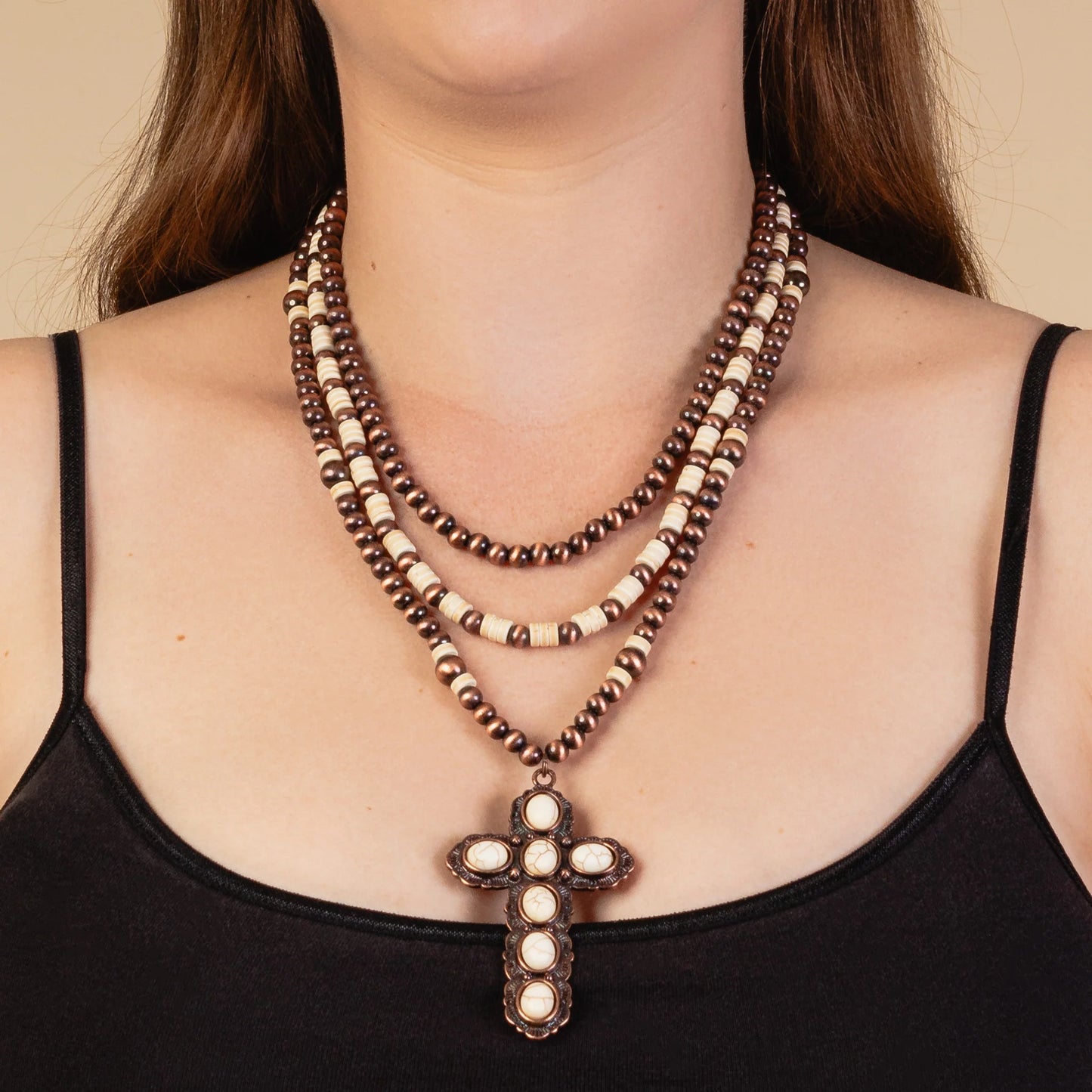 Western Cross Necklace