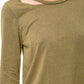 Cut-Out Long Sleeve Top